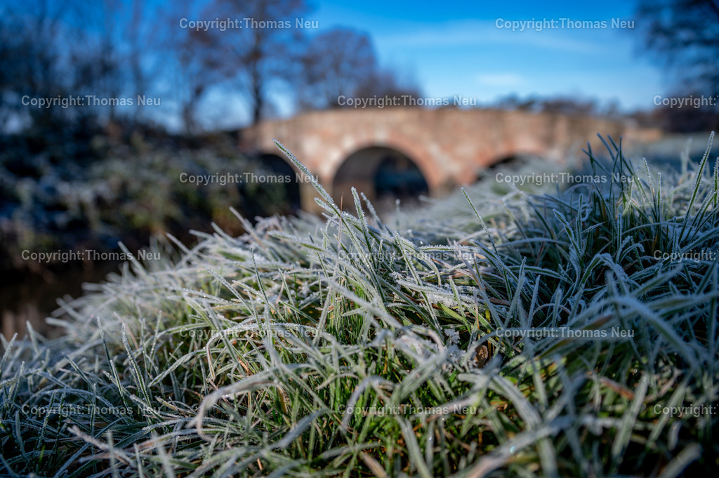 DSC_5068 | Im Winter entfaltet die Wattenheimer Brücke bei Lorsch eine besondere Atmosphäre. Das historische Bauwerk, das den Wattenheimer Bach überspannt, ist nicht nur ein Zeugnis alter Ingenieurskunst, sondern auch ein stiller Ort von landschaftlicher Schönheit. Eingebettet in die winterliche Umgebung nahe des UNESCO-Welterbes Kloster Lorsch, wirkt die Brücke unter Schnee und Raureif wie ein malerisches Relikt vergangener Zeiten.

Die Brücke erinnert an die lange Geschichte der Region: Als Teil alter Verbindungswege diente sie über Jahrhunderte hinweg Handel, Landwirtschaft und Pilgern. Heute ist sie ein beliebtes Fotomotiv und Ausflugsziel für Spaziergänge rund um Lorsch und das Ried.