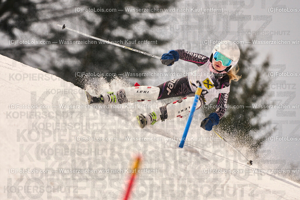 ALP3169_KinderCup-SL_STMK_Strallegg_Ganster Emilia | Raiffeisen KINDERCUP Alpin, SLALOM auf der JogllandStreif in Strallegg am So 23. Februar 2025. Veranstaller: Steirischer Skiverband (5000). Skiunion Strallegg (5197).