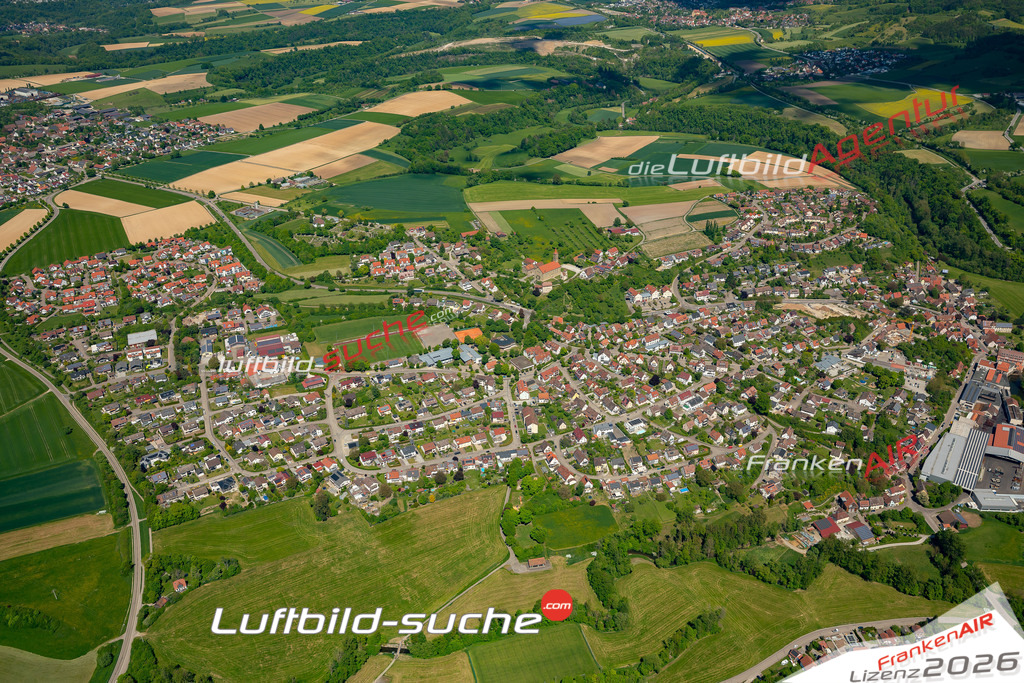 Geschenkidee Westheim bei Rosengarten -Die Luftbildaufnahme wurde 2025 vom UL-Flugzeug heraus erstellt ( keine Drohne ) - Hochauflösende Luftaufnahme -Nicht vergleichbar mit Google Maps oder Satelittenbilder- Die Geschenkidee !Mit Lizenz und Bildrechte bestellbar