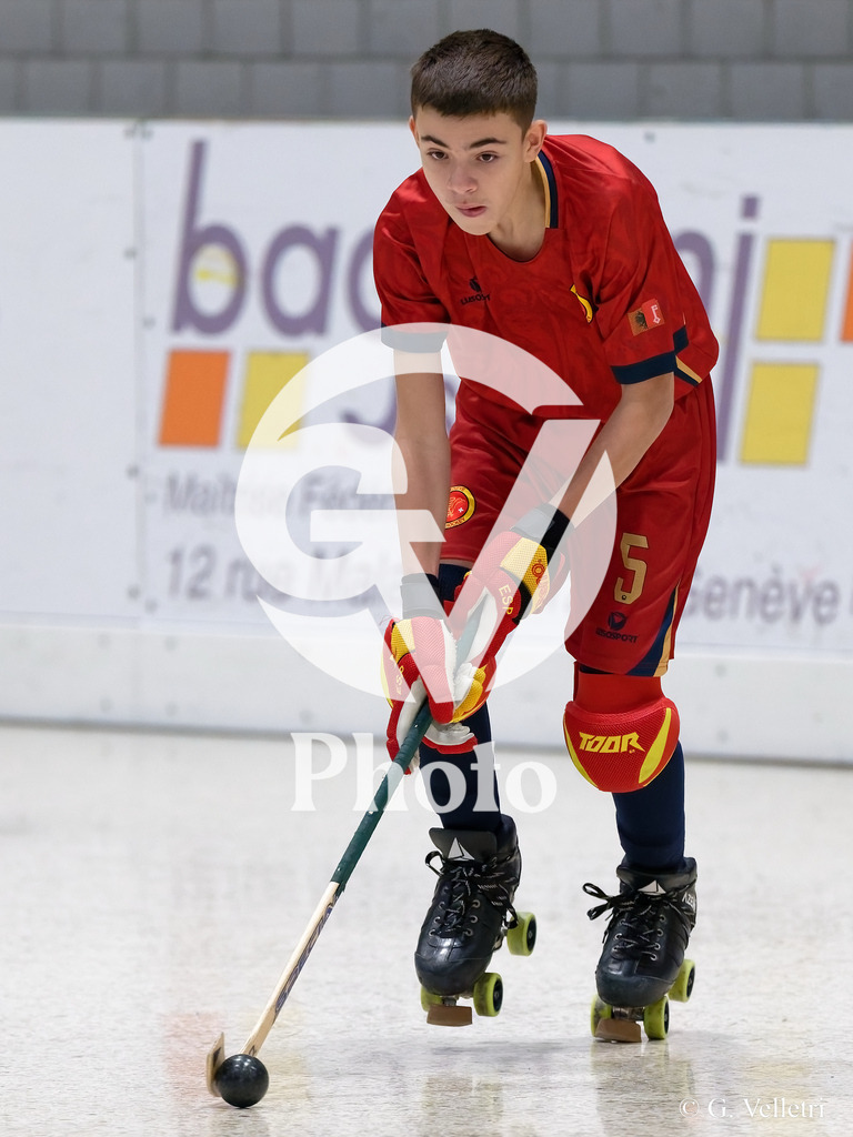 U17  - Geneve RHC B v Geneve RHC A  |  during the U17  match between Geneve RHC B and Geneve RHC A  at Centre sportif de la queue d'arve in Geneve, Switzerland