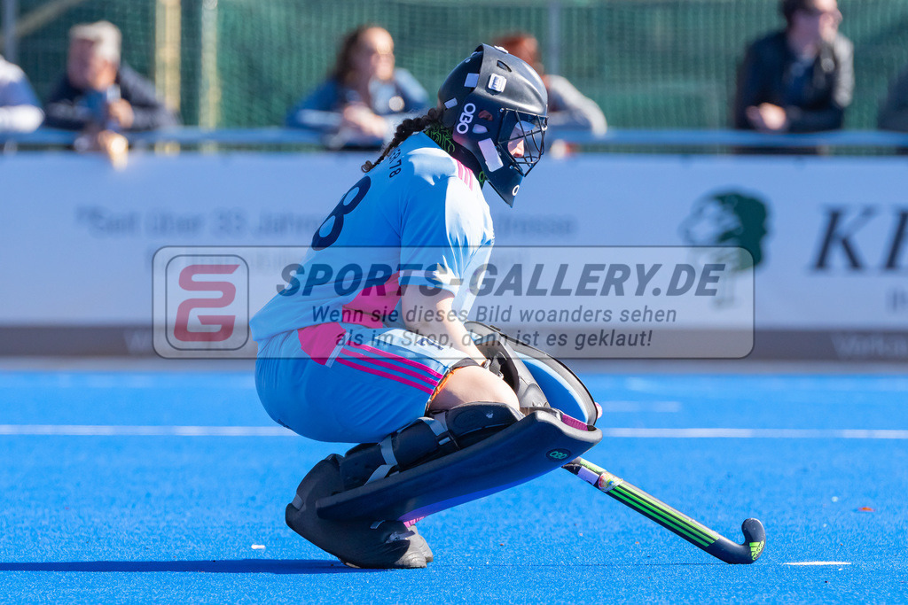 HK_20221009_100709 | 2. Bundesliga Damen Crefelder HTC - Hannover 78 am 9.10.2022 Crefelder HTC, Krefeld , Carla Mauersberg Torfrau ( Hannover 78 #78 )
