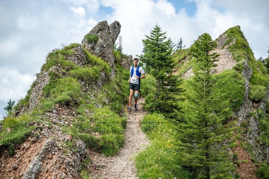 35. Gebirgsmarathon | 35. Gebirgsmarathon 2024 am 03.08.2024 in Immenstadt. Einer der anspruchsvollsten​und ältesten Bergläufe​Deutschlands im Naturpark Nagelfluhkette!(Foto: Dominik Berchtold/www.dberchtold.com)Instagram: @d_berchtold_foto 