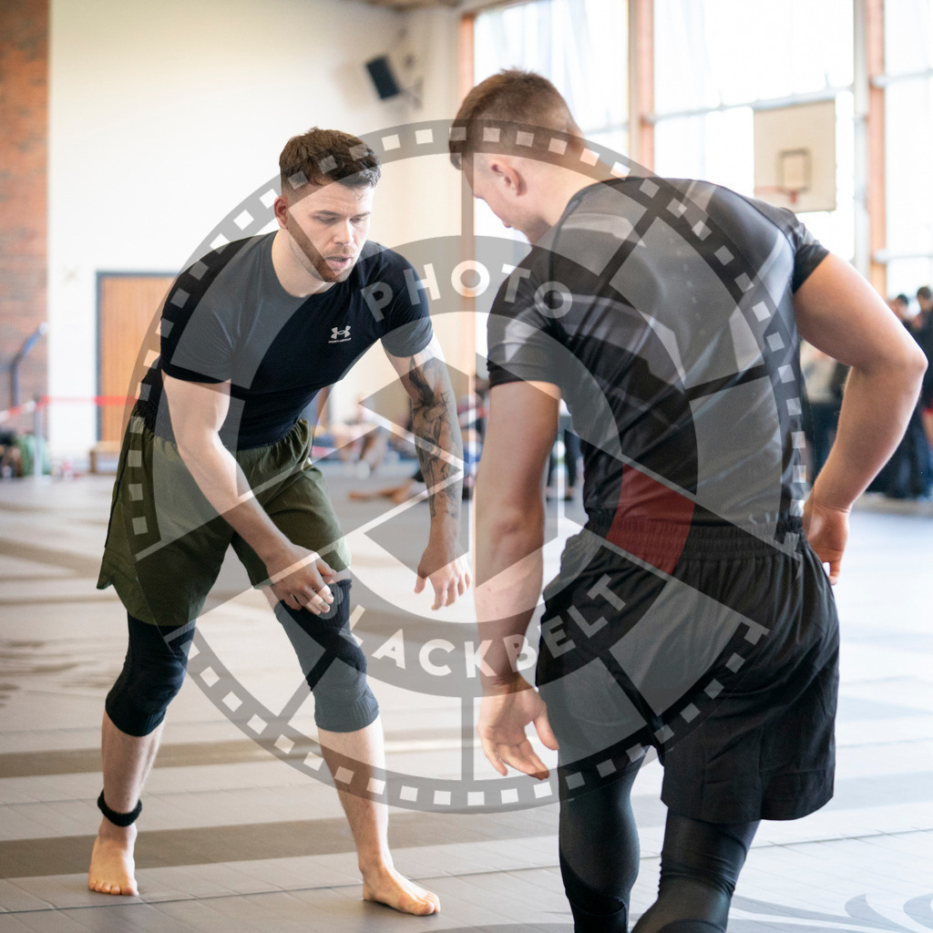 20240309PBB6510 | Fighters compete during the International Luta Livre (ILLCS) Spring Championship in Hannover, Germany, on March 9, 2024.