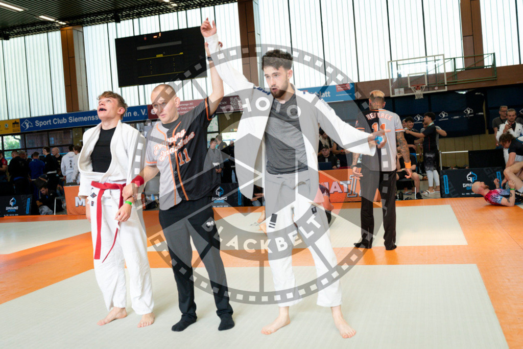 20240915PBB1841 | Athletes compete during the Grappling Industries’ grappling and Brazilian jiu-jitsu competition in Berlin, on September 15, 2024.