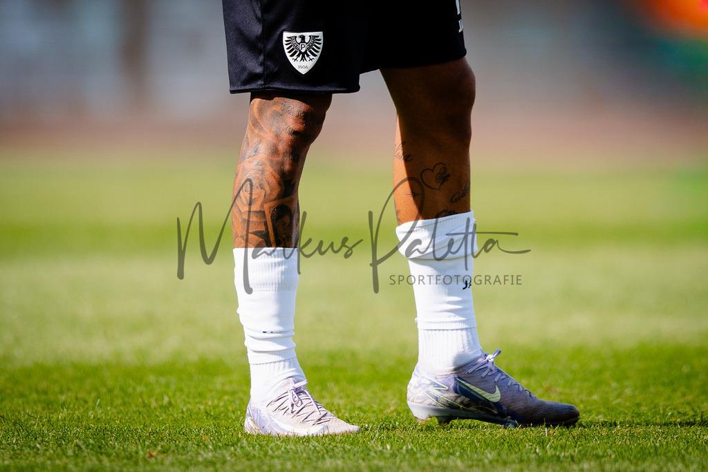 2. Bundesliga, Saison 2025/26, 5. Spieltag : SC Preußen Münster - Fortuna Düsseldorf | Münster, 14.09.2025: 2. Bundesliga, 5. Spieltag, SC Preußen Münster gegen Fortuna Düsseldorf im LVM-Preußenstadion in Münster. Foto: sportfotografie.ms | Markus Paletta - Realisiert mit Pictrs.com