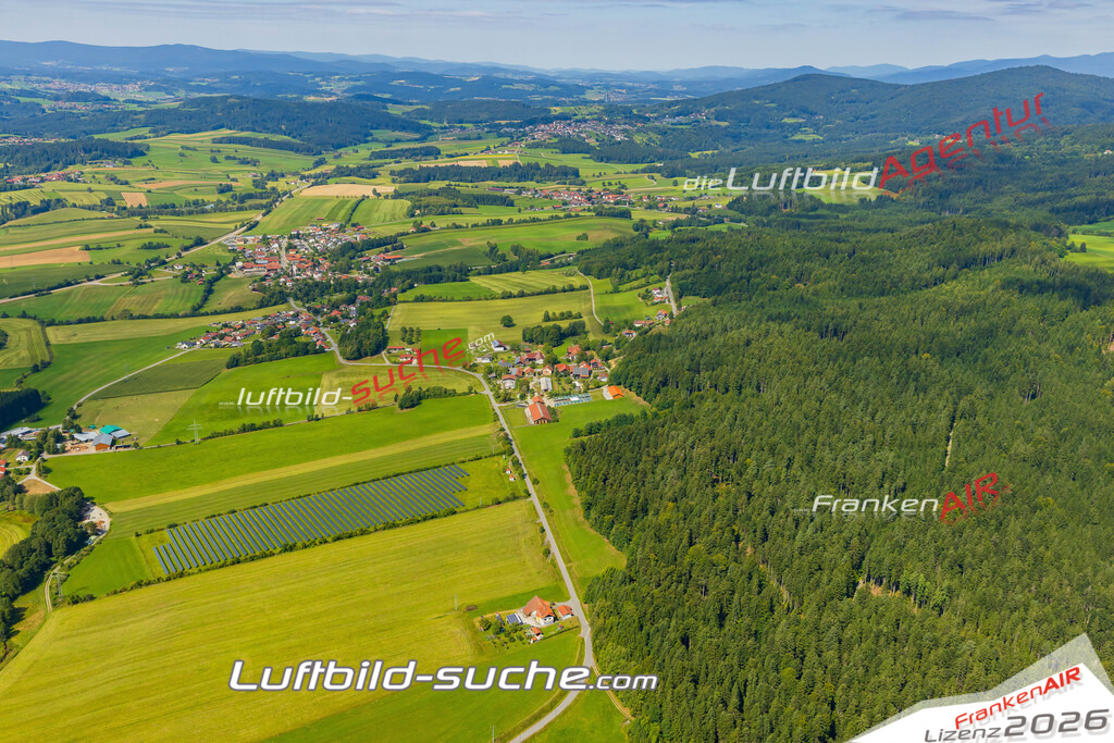 Schrägluftbild  Rametnach  Eppenschlag - Das Luftbild wurde 2025 vom UL-Flugzeug heraus erstellt ( keine Drohne ) - Hochauflösende Luftaufnahme -Nicht vergleichbar mit Google Maps oder Satelittenbilder- Die Geschenkidee !Mit Lizenz und Bildrechte bestellbar