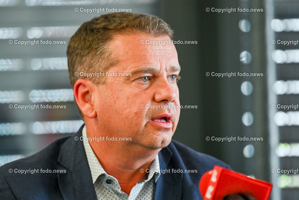 Pressekonferenz Ansfelden_ Gasexplosion_ 28.06.2023-17 | 28.06.2023 Pressekonferenz, Ansfelden Gasexplosion, im Bild Christian Partoll ( FP, Bgm. Ansfelden)