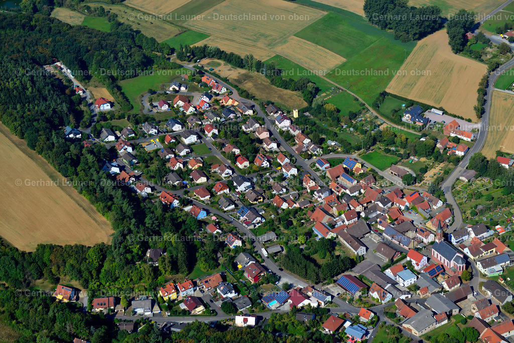 3650628 | ROßBRUNN 13.09.2016 Stadtansicht des Innenstadtbereiches  in Roßbrunn im Bundesland Bayern, Deutschland // City view on down town  in Roßbrunn in the state Bavaria, Germany Foto: Gerhard Launer