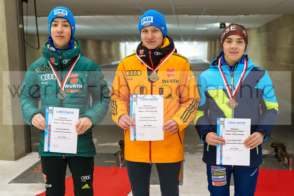 Thür. Meisterschaften Biathlon 03./04.02.2024 | Thüringer Meisterschaften Biathlon 3./4. Februar 2024 in der Skihalle Oberhof