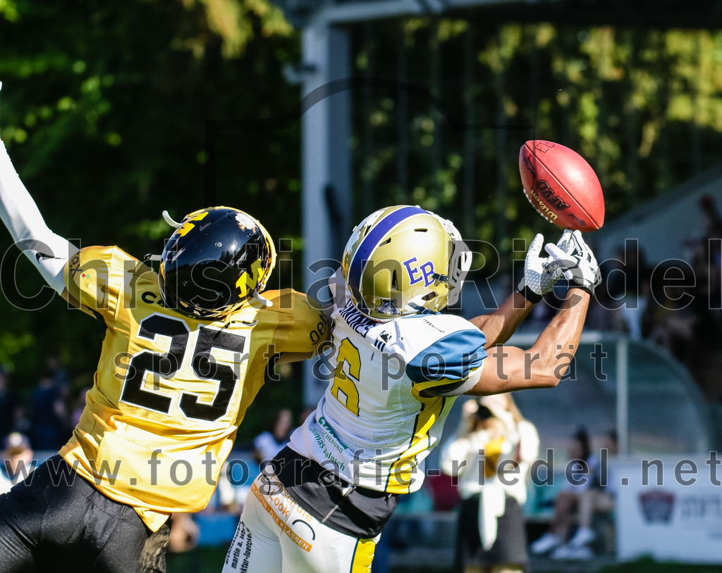 2022-05-14_106_Erding_Bulls_gegen_Munich_Cowboys_2 | Erding, Deutschland, 14.05.2022:
Fußball, Regionalliga 2022, 3. Spieltag, Erding Bulls gegen Munich Cowboys 2, Endergebnis: 20:30

Evidanio Quinones III (Erding Bulls, #6)

Foto: Christian Riedel / fotografie-riedel.net