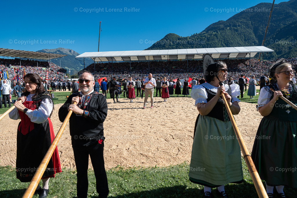 Schwingen -  ESAF Sonntag 2025 | Mollis, 31.8.25, Schwingen - ESAF Sonntag.