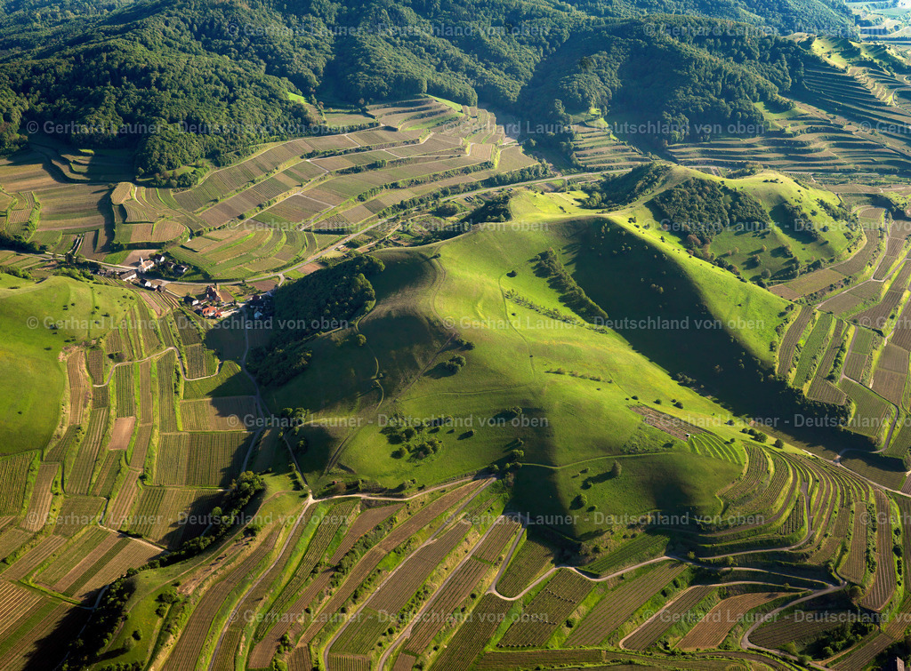 3096063 | SCHELINGEN 23.05.2010 Gipfel des Badberg am Kaiserstuhl in der Felsen- und Berglandschaft in Schelingen im Bundesland Baden-Württemberg. // Rocky and mountainous landscape of Badberg on Kaiserstuhl in Schelingen in the state Baden-Wurttemberg.  Foto: Gerhard Launer
