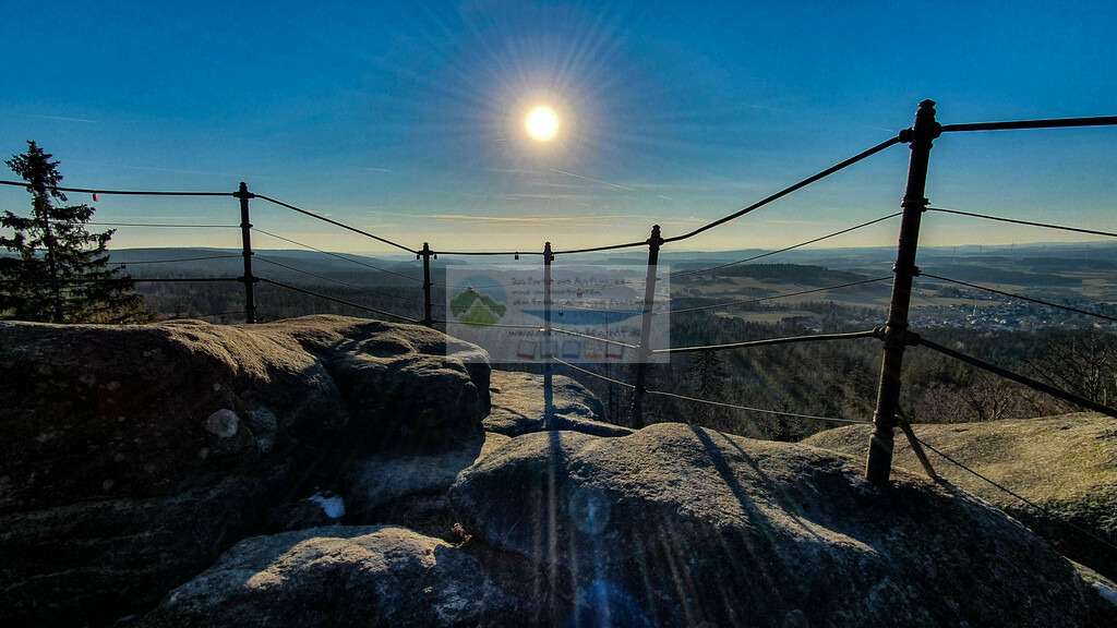 Sonnenuntergang am Arnsteinfelsen - Waldstein | Impressionen rund um Hochfranken - Frankenwald - Fichtelgebirge - Realisiert mit Pictrs.com