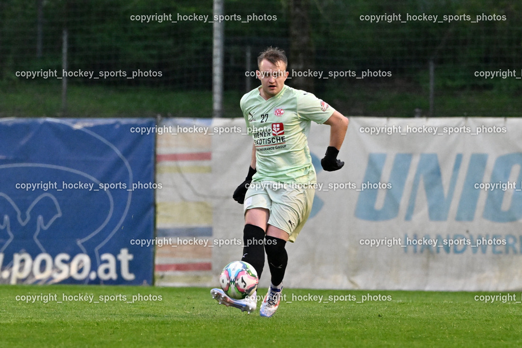 SAK vs. KAC 1909 | #27 Florian Magnes KAC, SAK vs. KAC 1909, SAK vs. KAC 1909 am 17.04.2025 in Klagenfurt (Sportpark Welzenegg), Austria, (Photo by Bernd Stefan)