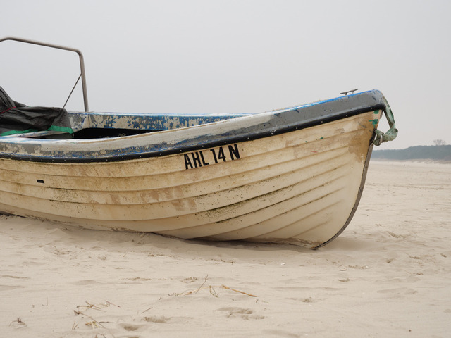 Gestrandet | Boot an Land