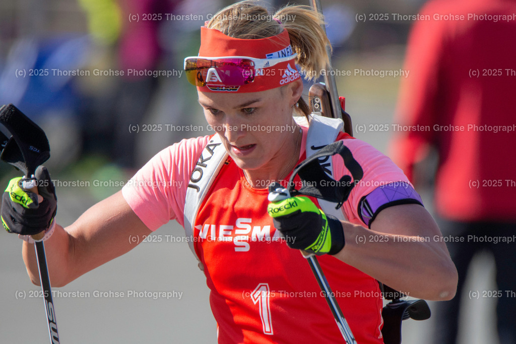 Deutsche Meisterschaften Biathlon 2018 | Deutsche Meisterschaften Biathlon 2018, Massenstart Frauen am 15.09.2018 in der DKB SKI ARENA in Oberhof, (Deutschland)

Bild: Denise Herrmann vom WSC Erzgebirge Oberwiesenthal /BwFb (1) - Realisiert mit Pictrs.com