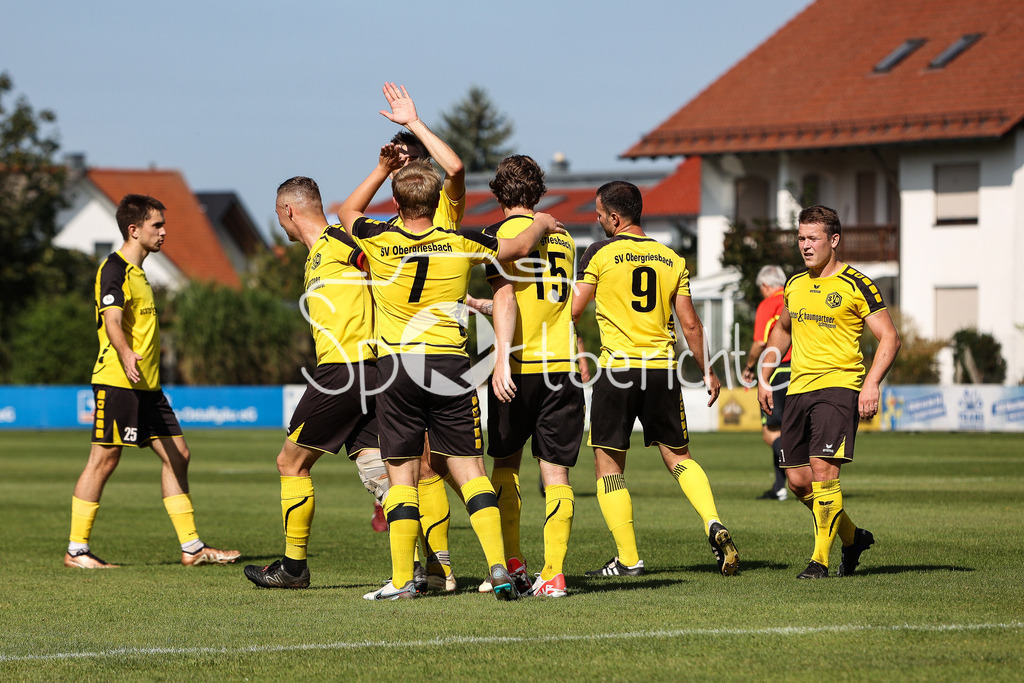 BC Aichach II - SV Obergriesbach | Jubel nach 0-2