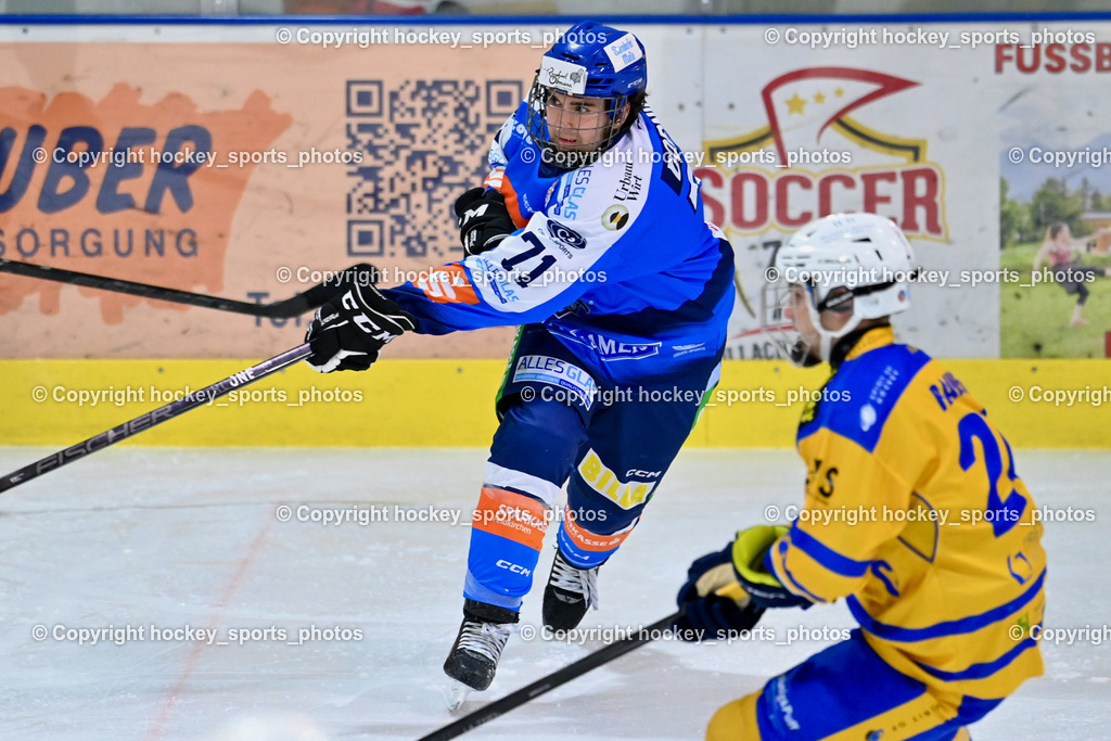 ESC SPARKASSE STEINDORF vs. 1. EHC ALTHOFEN | #71 Dobnig Elias ESC Steindorf, ESC SPARKASSE STEINDORF vs. 1. EHC ALTHOFEN, ESC SPARKASSE STEINDORF vs. 1. EHC ALTHOFEN am 30.11.2025 in Steindorf (Ossiachersee Halle), Austria, (Photo by Bernd Stefan)