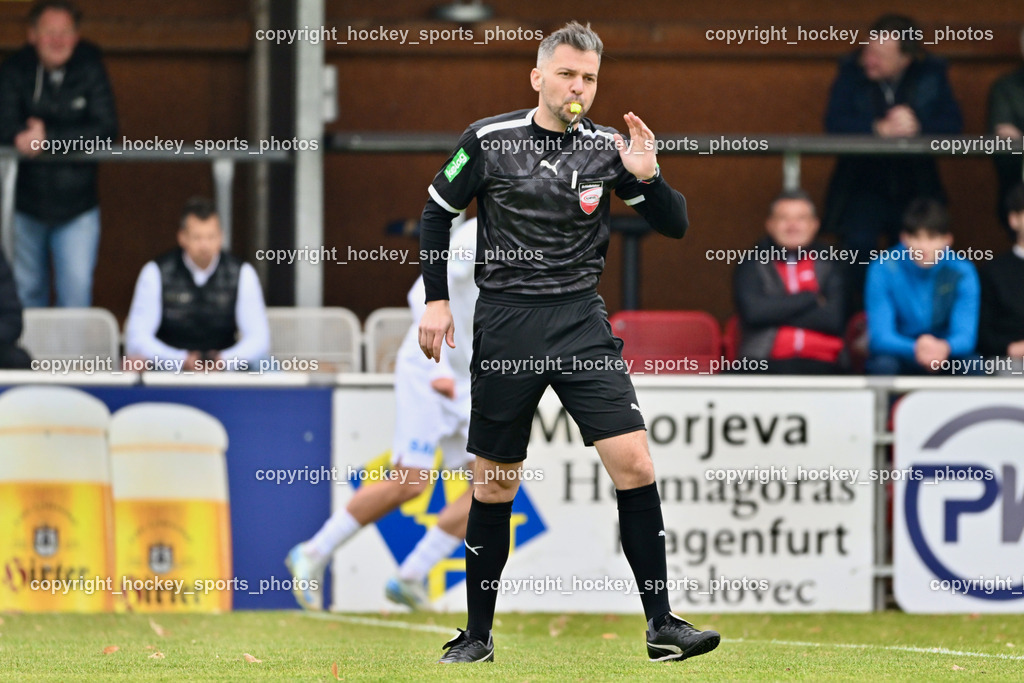 SAK vs. VST Völkermarkt | Michael Terbul Referee, SAK vs. VST Völkermarkt, SAK vs. VST Völkermarkt am 21.03.2026 in Klagenfurt (Sportpark Welzenegg), Austria, (Photo by Bernd Stefan)