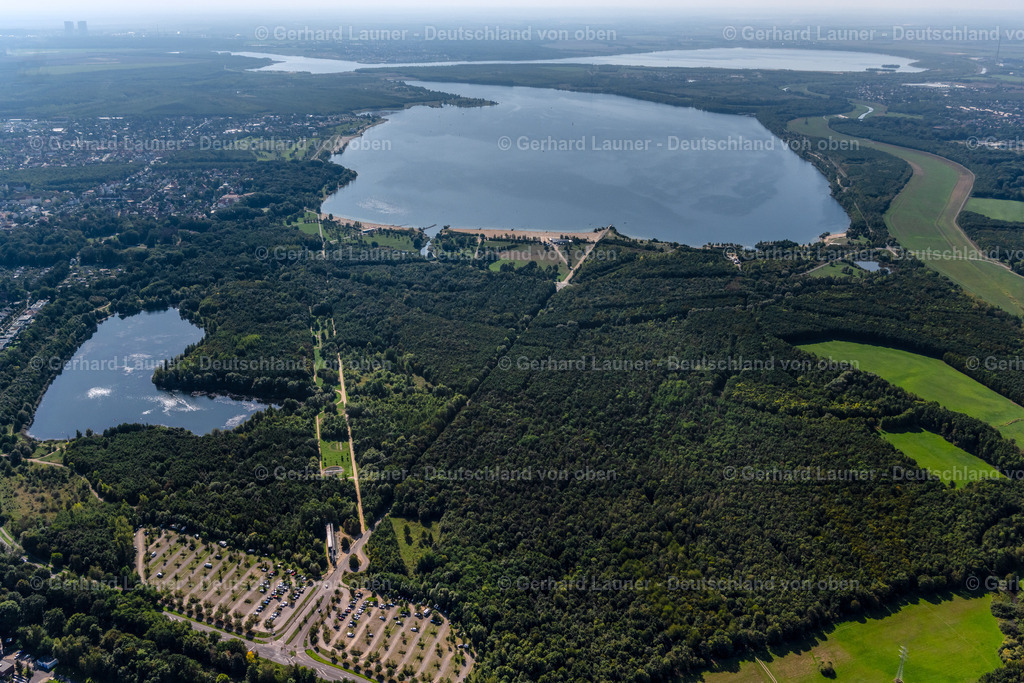 4041528 | BRAUNSBEDRA 08.09.2021 Rekultivierung der ehemaligen Tagebau - Fläche an den Uferbereichen des Sees " Geiseltalsee " in Braunsbedra im Bundesland Sachsen-Anhalt, Deutschland. // Open pit re cultivation on the shores of the lake " Geiseltalsee " in Braunsbedra in the state Saxony-Anhalt, Germany. Foto: Gerhard Launer