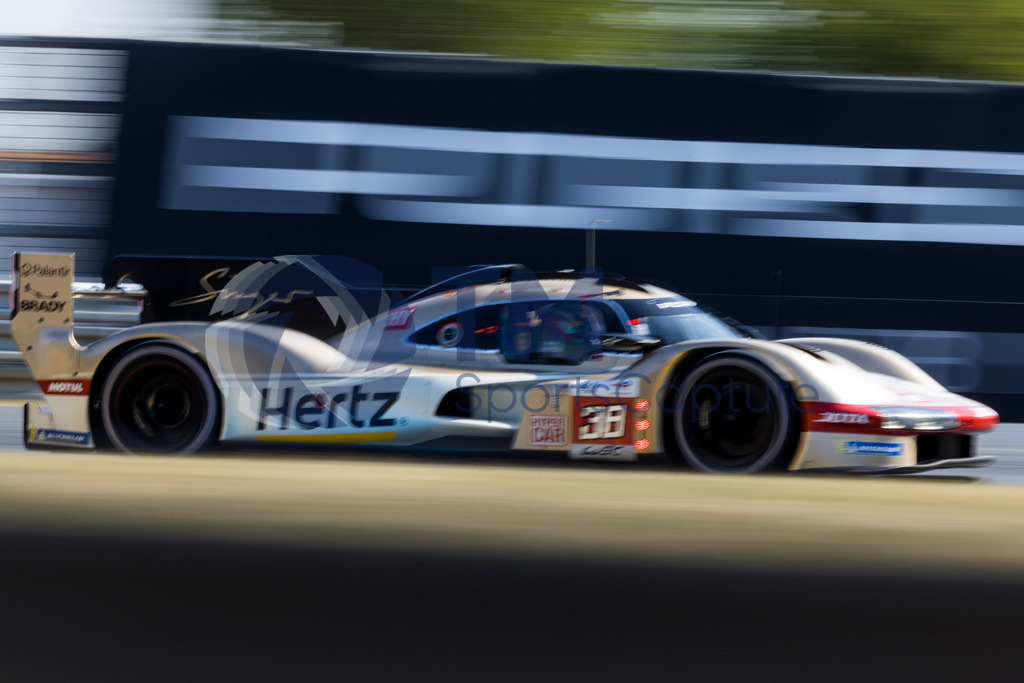 Trainproduction-20230608-1037 | LE MANS,FRANCE,08.Jun.23 - MOTORSPORTS - WEC, FIA World Endurance Championships, 24 Hours of Le Mans, Circuit de la Sarthe, free practice 3. Image shows Antonio Felix da Costa (POR), Will Stevens (GBR) and Yifei Ye (CHN/Hertz Team JOTA). Photo: Trainproduction / Matthias Trinkl