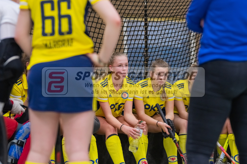 HK_20230225_104453 | Deutsche Meisterschaft WU16 Eintr. Braunschweig - 1. Hanauer THC am 25.2.2023 DSC 99, Düsseldorf ,