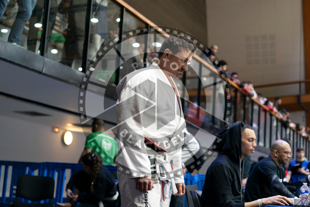 20240119PBB2954 | Fighters compete during the IBJJF European Championship in Paris, France, on January 19, 2024.