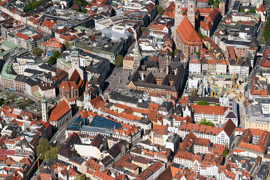 dr__0051940.jpg | MüNCHEN 23.04.2020 Altstadtbereich und Innenstadtzentrum in München im Bundesland Bayern, Deutschland. // Old Town area and city center in Munich in the state Bavaria, Germany. Foto: Daniel Reiter