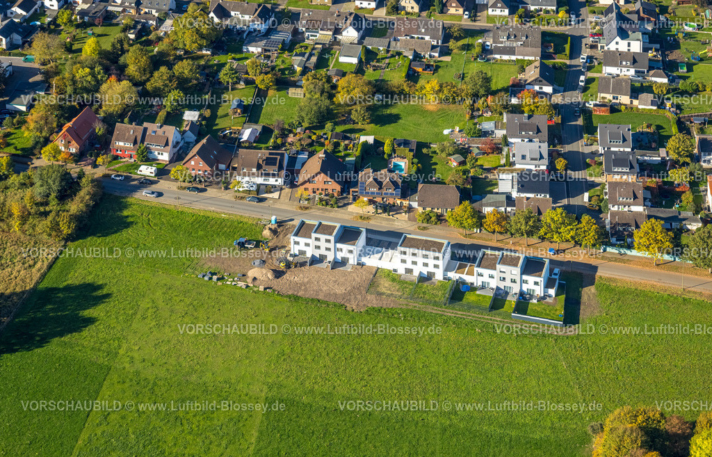 Hamm251001926 | Luftbild, Wieland-Carree, Baustelle mit Neubau Wohnsiedlung an der Wielandstraße, Architekturbüro Bauart, Stadtbezirk Pelkum, Hamm, Ruhrgebiet, Nordrhein-Westfalen, Deutschland