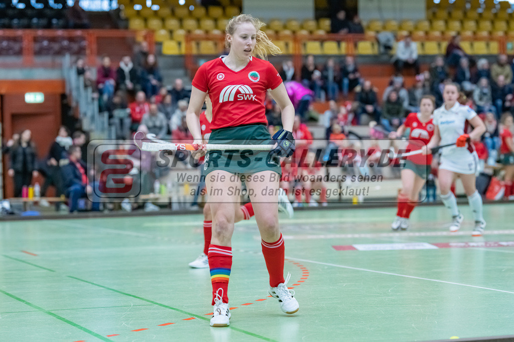 HK_20230122_103041 | 1. Bundesliga ( Halle ) Damen Crefelder HTC - Rot-Weiss Köln am 22.1.2023 Crefelder HTC  ( CHTC ) Halle Glockenspitz , Krefeld , Küskes Anna ( Crefelder HTC #44 )