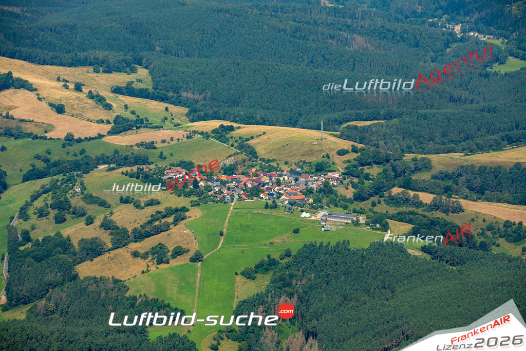 Das Luftbild zeigt : Horba Königsee - Die Luftaufnahme wurde 2024 vom UL-Flugzeug aus erstellt ( keine Drohne ) - Hochauflösende Luftaufnahme - Für grossformatige Ausdrucke geeignet. Die Geschenkidee !Mit Lizenz und Bildrechte bestellbar