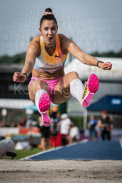 61. Internationales Pfingstsportfest; Rehlingen-Siersburg, 24.05.2026 | REHLINGEN , GERMANY - MAY 24: Anna Matuszewicz (POL/Polen) during the 61. Internationales Pfingstsportfest on 24.05.2026 at the  Bungertstadion in Rehlingen-Siersburg (Saarland / Deutschland).