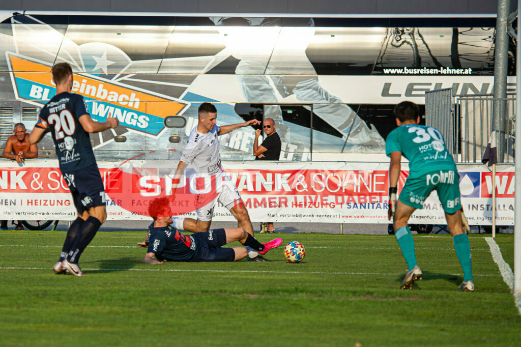 ASK Klagenfurt - SV Wallern, Regionalliga Mitte |  ASK Klagenfurt - SV Wallern am 26.08.2023 in Klagenfurt
(ASK Sportzentrum Fischl), Austria, (Photo by Ernst Krawagner sport-fan.at) - Realisiert mit Pictrs.com
