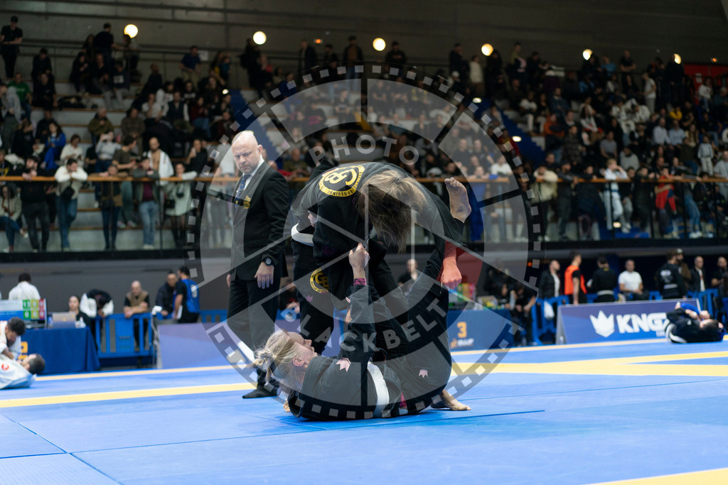 20240119PBB2611 | Fighters compete during the IBJJF European Championship in Paris, France, on January 19, 2024.
