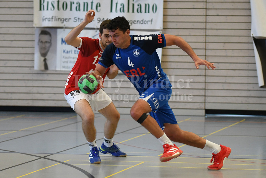 HC Deggendorf : TSV Taufkirchen/Vils | Der Kapitän geht voran: Valentin Lotos  (HC Deggendorf  #4) - Realisiert mit Pictrs.com