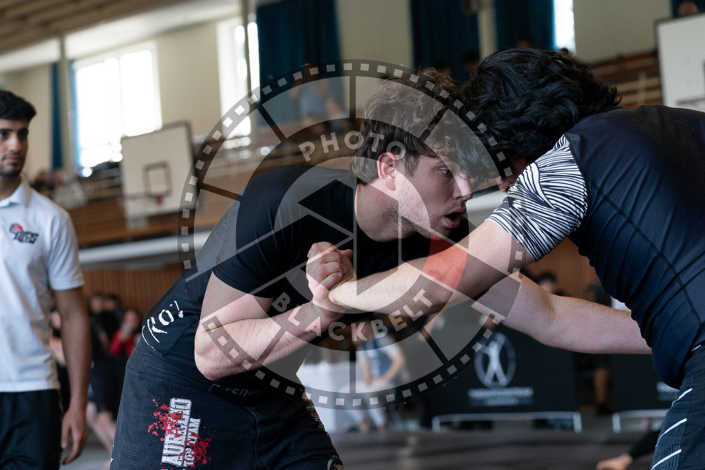 20250329PBB1236 | Fighters compete during the International Luta Livre (ILLCS) Germany IX Spring 2025 Competition spring on March 29, 2025 in Hannover, Germany.© Chiara Dazi
