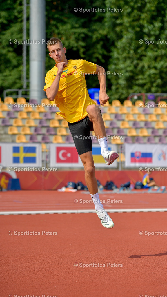 U18 EM - Tag 0_11 | U18-EM am 17.07.2024 in Banska BrysticaFoto: DLV/Kai Peters - Realisiert mit Pictrs.com