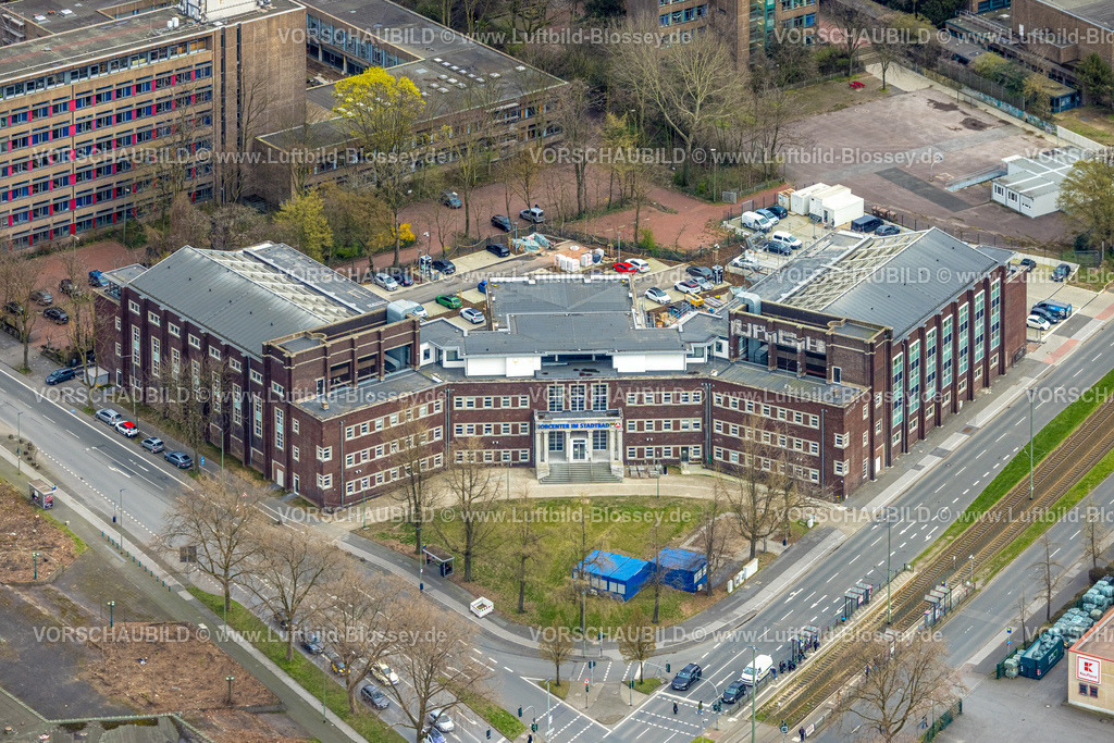 Duisburg230301443Nord | Luftbild, Altes Stadtbad, Jobcenter im Stadtbad, Obermarxloh, Duisburg, Ruhrgebiet, Nordrhein-Westfalen, Deutschland