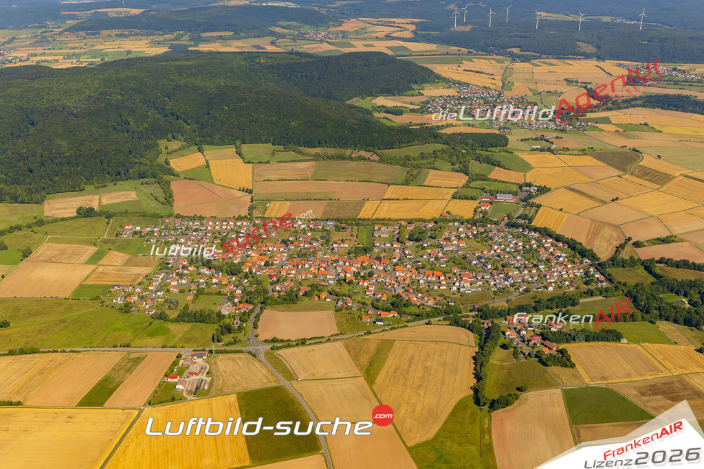 Ransbach Hohenroda Bild- Das Luftbild wurde 2025 vom UL-Flugzeug heraus erstellt ( keine Drohne bzw. Drohnenaufnahme ) - Hochauflösende Luftaufnahme -Nicht vergleichbar mit Google Maps oder Satelittenbilder- Die Geschenkidee !Mit Lizenz und Bildrechte bestellbar - CC
