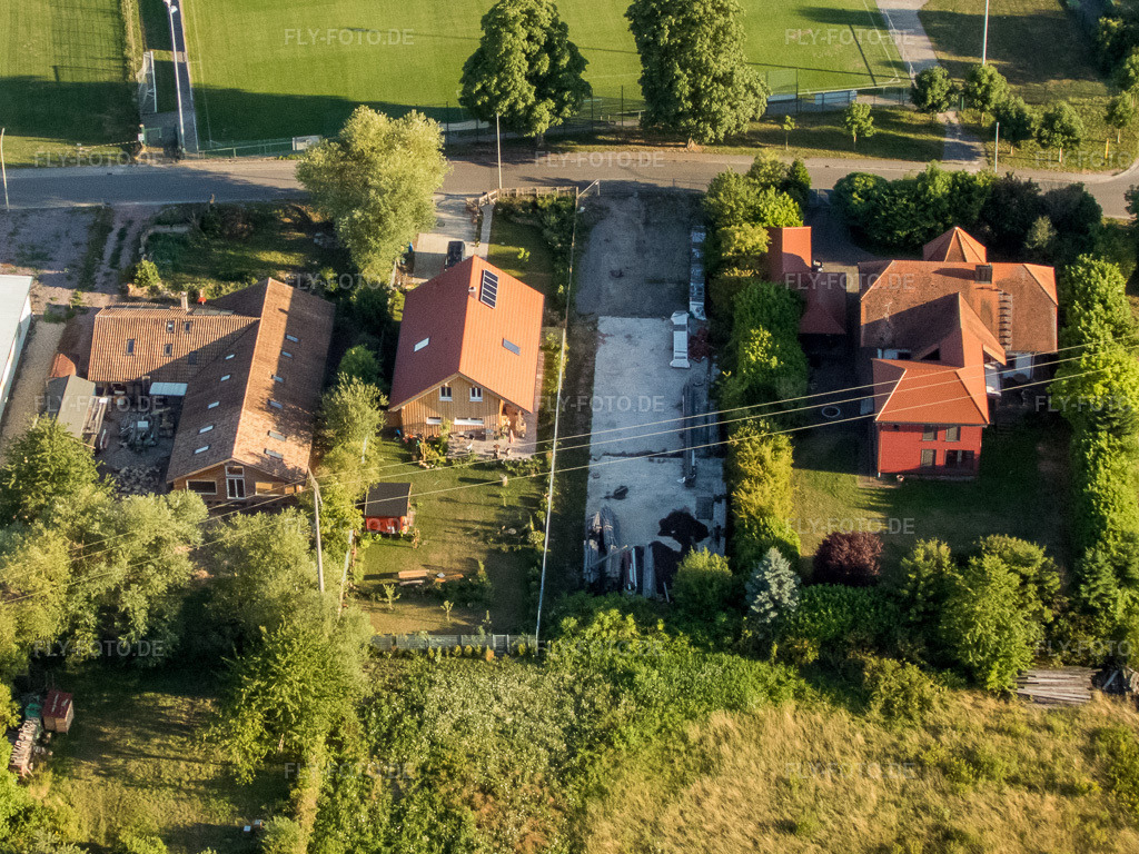 Luftbild: Industriestr im Ortsteil Billigheim in Billigheim-Ingenheim im Bundesland Rheinland-Pfalz in Deutschland. Foto: P7130182.jpg vom 13.07.2017 durch Werner Riehm/FLY-FOTO.de