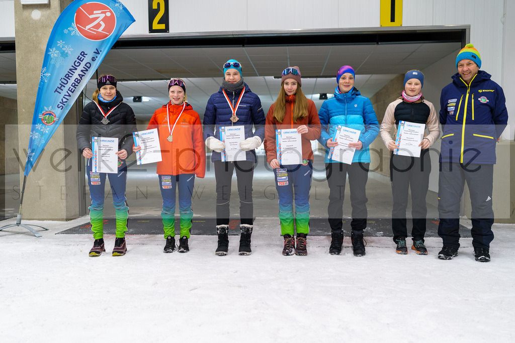 Thür. Meisterschaften Biathlon 03./04.02.2024 | Thüringer Meisterschaften Biathlon 3./4. Februar 2024 in der Skihalle Oberhof