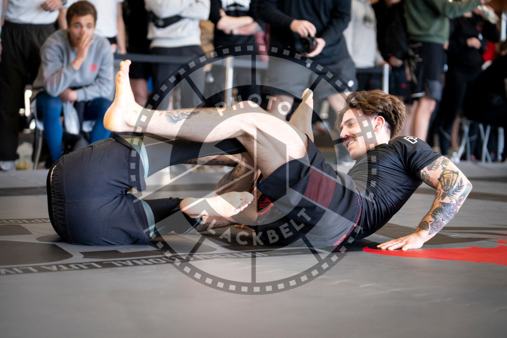 20240309PBB5017 | Fighters compete during the International Luta Livre (ILLCS) Spring Championship in Hannover, Germany, on March 9, 2024.