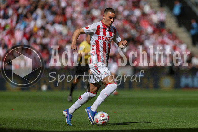 25.04.2026, GER, Fussball, Herren, 1. BL, Saison 2025/2026, 1. FC Köln - Bayer 04 Leverkusen | Said El Mala (1. FC Köln) in Aktion am Ball, Einzelaktion 