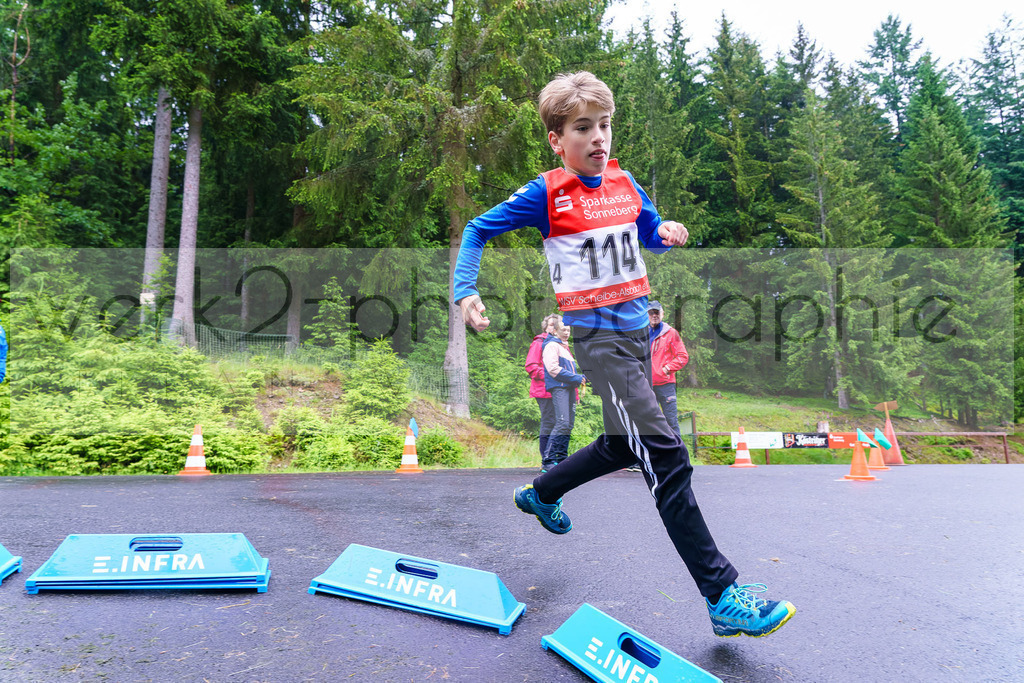 Hindernis-Cross Scheibe-Alsbach | Biathlonanlage "Am Rußtiegel" am 15. Juni 2024