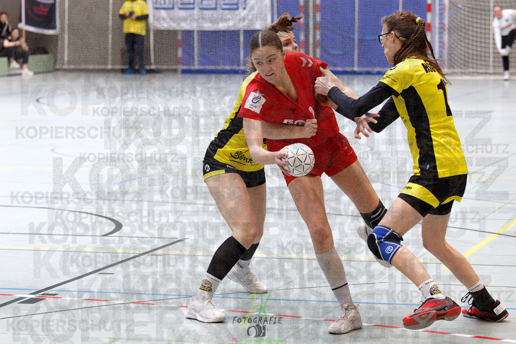 Hessenmeisterschaft wJC - Finale; HSG Kleenheim - HSG Weiterstadt/ Braunsh.Worf. | Hessenmeisterschaft wJC - Finale; HSG Kleenheim - HSG Weiterstadt/ Braunsh.Worf. am 22.03.2025 in Biedenkopf (Sporthalle Lahntalschule)Photo © 2025 - Jörg Heinrich - Realisiert mit Pictrs.com