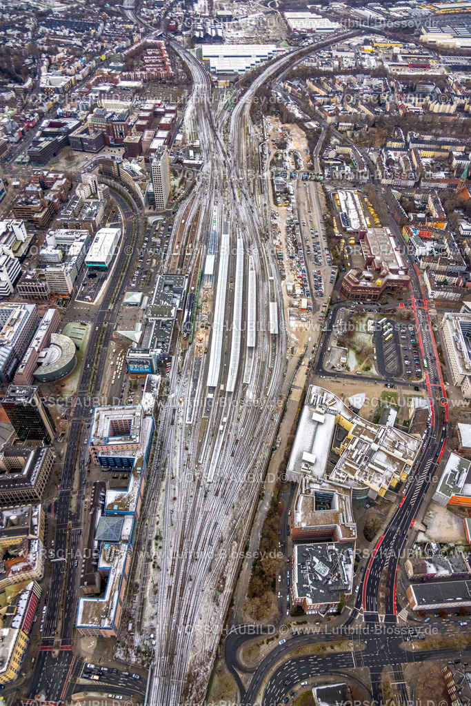 Dortmund221201613 | Luftbild, Hauptbahnhof Dortmund, Baustelle, City, Dortmund, Ruhrgebiet, Nordrhein-Westfalen, Deutschland