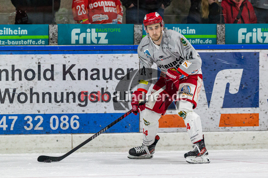 Halbfinale Spiel 1 TSV Peißenberg Miners vs TEV Miesbach | Eishockey Bayernliga Playoffs 2023/2024, Halbfinale Spiel 1 TSV Peißenberg Miners vs TEV Miesbach, 20240308,
Nick ENDRESS (TEV 14) in Aktion,
2024-03-08 in Peißenberg (Eisstadion)
14 Nick ENDRESS (TEV 14)
Copyright: WolfgangxLindner foto-lindner.de