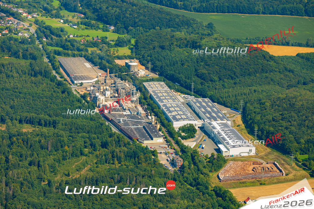 Sandebeck Industriegebiet Steinheim Bild- Das Luftbild wurde 2025 vom UL-Flugzeug heraus erstellt ( keine Drohne bzw. Drohnenaufnahme ) - Hochauflösende Luftaufnahme -Nicht vergleichbar mit Google Maps oder Satelittenbilder- Die Geschenkidee !Mit Lizenz und Bildrechte bestellbar - CC