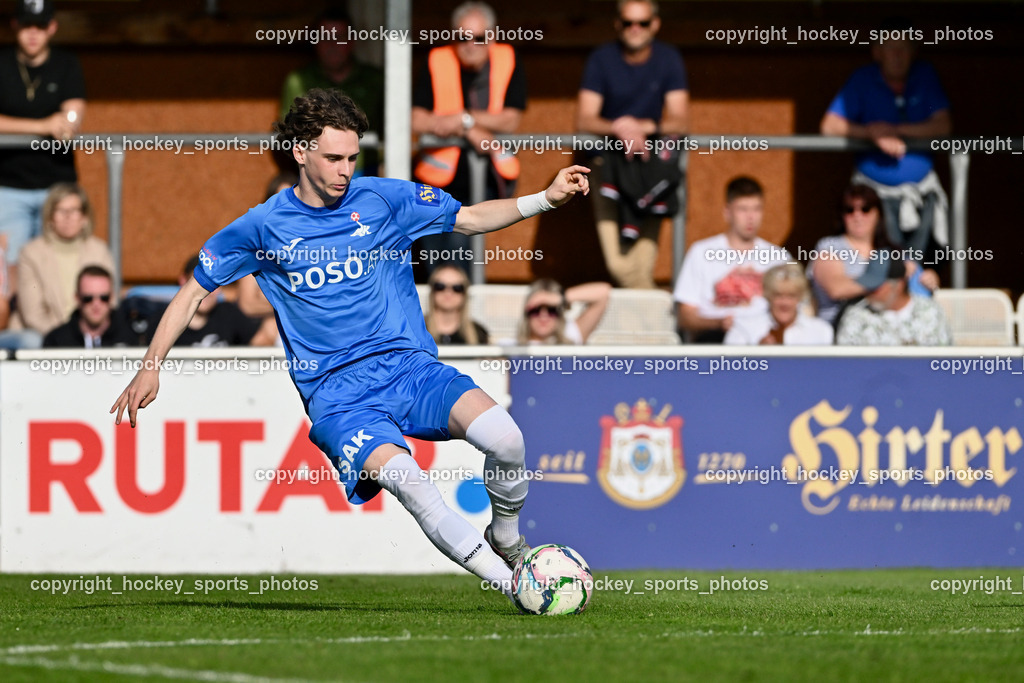 SAK vs. SK Treibach | #17 Jan Sasa Ogris-Martic SAK, SAK vs. SK Treibach, SAK vs. SK Treibach am 29.05.2024 in Klagenfurt (Sportpark Welzenegg), Austria, (Photo by Bernd Stefan)
