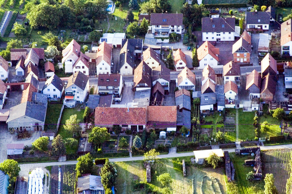 Luftbild: Saarstr in Kandel im Bundesland Rheinland-Pfalz in Deutschland. Foto: IMG_2541.jpg vom 08.06.2006 durch Werner Riehm/FLY-FOTO.de